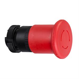Ø40 vermelho paragem de emergência, desligar o gatilho da cabeça e desbloqueio da curva de travamento