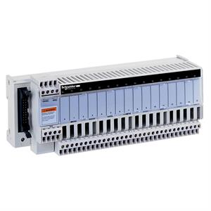 Base passiva ABE7 - 16 entradas - fusíveis - Led - isolador