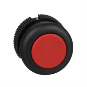 Cabeça redonda p/ botão pressão - retorno mola - xac-a - vermelho - c/ invólucro