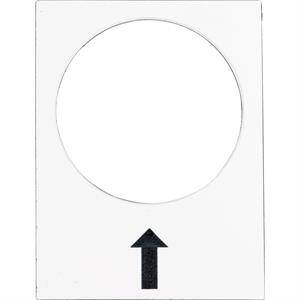 Legenda - 30 x 40 mm - branco   - direita,lento