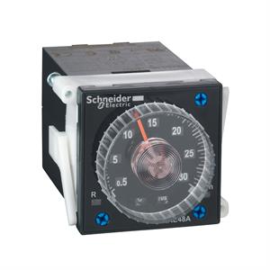 Relé de atraso c/ 2 funções – 0,02 s..300 h - 24..240 v ca/cc – 2 oc