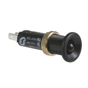 Luz piloto ø8 - ip40 - vermelho - led saliente incluído - 24v - rápidoon