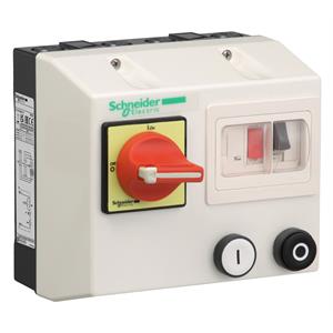 TeSys LG - enclosed DOL starter - 9...14 A - 220 V AC coil