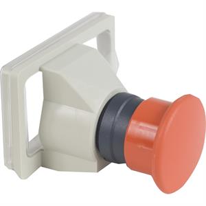 botão de impulso Ø 40 mm - vermelho