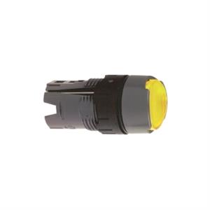 Cabeça de botão de pressão iluminada - ø 16 - amarela