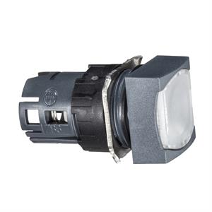 Cabeça  botão  pressão quadrado  i luminosous  - ø 16 - branca