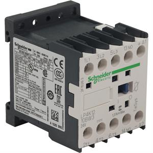 Contactor TeSys K - 3P(3 NA) - AC-3 - <= 440 V 12 A - 24 V bobina CC