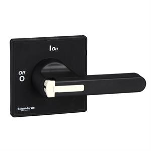 TeSys VARIO - front and black rotary handle - without padlocking