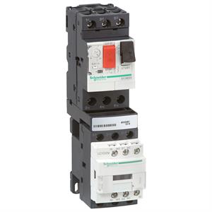 DOL combination starter - TeSys GV2-DM - 2.5...4 A - 24 V DC