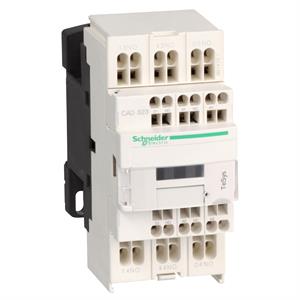 Contactor auxiliar TeSys CAD323 - 3NA+2NF 24VCC com terminais de mola C/ ANTIPAR