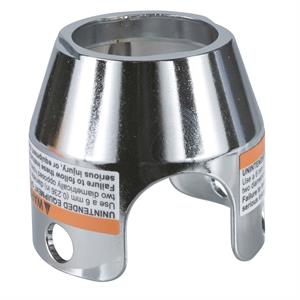 Protecção para cabeça de cogumelo de ø 40 e unidades de ø22 mm - cromada