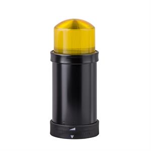 Unidade iluminada - flash de 10 joules- amarela - 24 v ac dc
