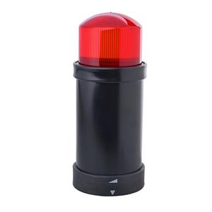 Unidade iluminada - flash de 10 joules- vermelha - 120 v ac