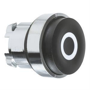 Cabeça de botão preto saliente 0