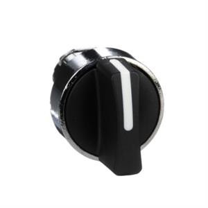 Cabeça de Interruptor selector - 3 posições - ø 22 - preta