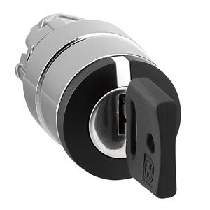 Cabeça  interruptor selector- ø 22 - 3 posições- ronis 455 - centro
