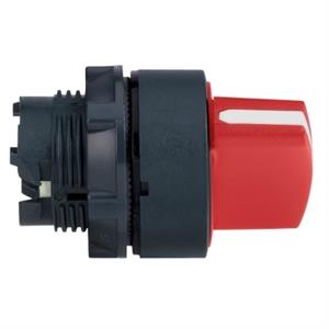 Cabeça de interruptor selector - 2 posições - ø 22 - vermelha
