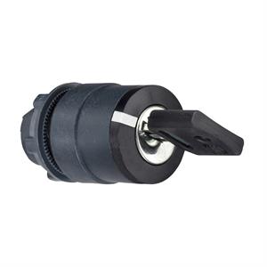 Cabeça botão rotação - atuado por chave - 2 posições