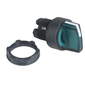 Cabeça de Interruptor selector iluminada - 2 posições - ø 22 - verde