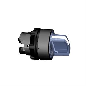 Cabeça de interruptor selector iluminada - 2 posições - ø 22 - azul