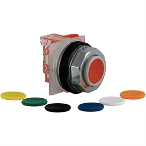 Botões de pressão com 7 cores opcionais ø 30 – mola – 1 oc
