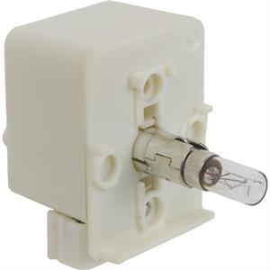 Bloco luminoso - ince escente (lâmpada incluída) ba 9s - 120 v ca/cc