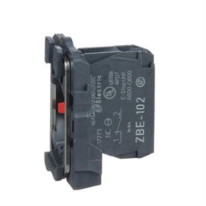 Bloco contacto - 1nf - c/ aro fix plástico