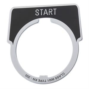 Etiqueta - ø 30 - 40 x 43 mm - start