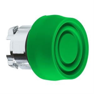 cabeça botão de pressãode silicone tampa verde