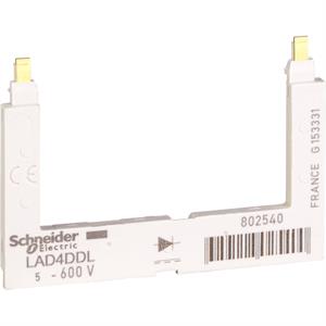 módulo antiparasita - tipo díodo - 24/250VCC - ligação por encaixe