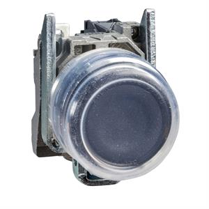 Botão de pressão preto ø 22 – mola - 1 no - atex