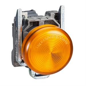Sinalizador led - amarelo 24vca/cc e aro met atex p zon21/22