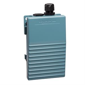 Interruptor pedal XPE-M - sem tampa - metal - azul - 1NC+1NO - protecção contra o pó