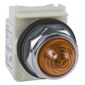 Sinalizador ø 30 - âmbar - ince escente ba 9s - 230 v ca - ip66