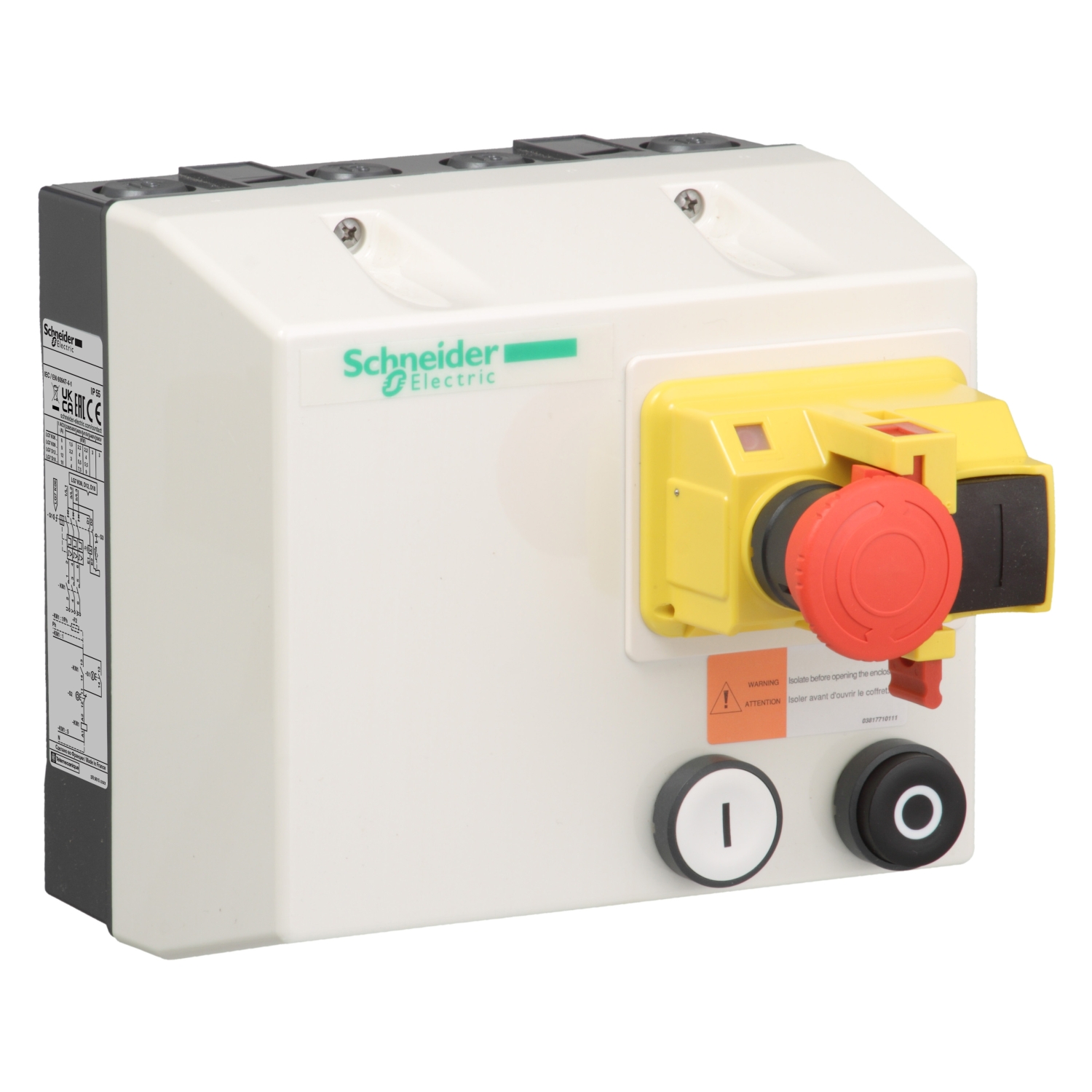 TeSys LG - enclosed DOL starter - 1.6...2.5 A - 400/415 V AC coil