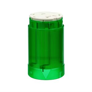 Unidade luminosous  - ø 45 - verde - ba 15d - lâmpada não incluída - <= 230 v ca cc