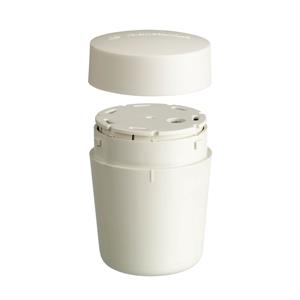 Base s/ buzzer+tampa branca p/ colunas sinal xvm