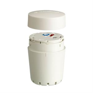 Base c/ buzzer 230vca+tampa branca p/ colunas sinal xvm