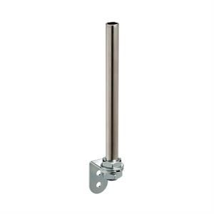 Tubo de suporte de alumínio com abraçadeira de metal l=400 mm - xvm