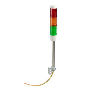 Conjunto indicador c/buzzer + 3 unidades de luz - ø 45 mm - 24 v ac/dc - ip42