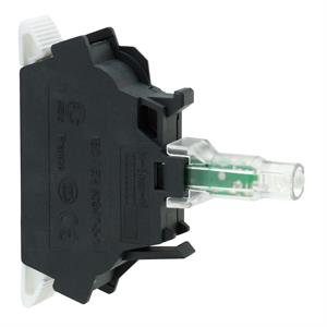 Bloco luminoso, Harmony XB4, Harmony XB5, branco, para cabeça 22mm, LED universal, terminais de mola de grampo, 12V