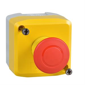 Estação de controlo xal-k – função de paragem de emergência - 1 nc