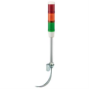Banco indicador sem buzzer + 3 unidades iluminadas ø 45 mm - 230 v ac