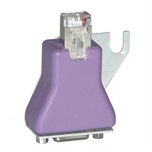 Adaptador CANopen para converter SUB-D para RJ45 - 1 SUB-D macho - 1 RJ45 macho