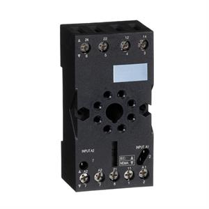 Encaixe ruz - controlo misto - 10 a - < 250 v - conector - para relé rumc2..