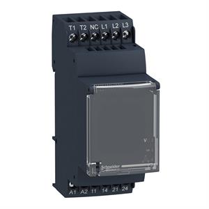 Relé controlo temperatura e da tensão do motor - rm35-t - 24..240 v ca/cc - 2 no