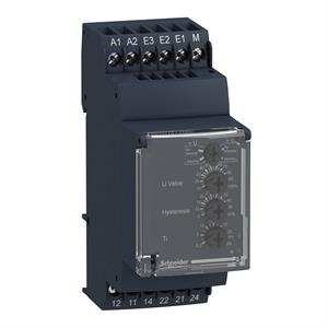 Relé multifunções de controlo de tensão rm35-u - gama 1..100 v