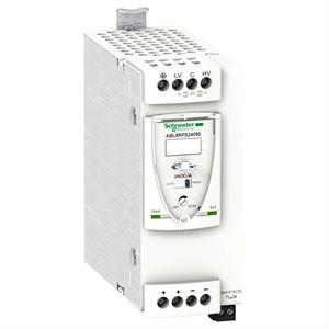 Fonte de alimentação regulada comutada, 1 ou 2 fases, 100..500 v, 24 v, 5 a