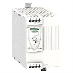 Fonte de alimentação regulada comutada, 1 ou 2 fases, 100..500 v, 24 v, 10 a