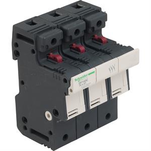 TeSyS porta-fusível 3P 50A - tamanho fusível 14 x 51 mm